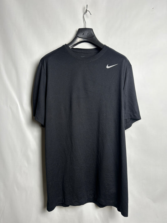 The Nike Tee Dri Fit Black Round Neck - XL