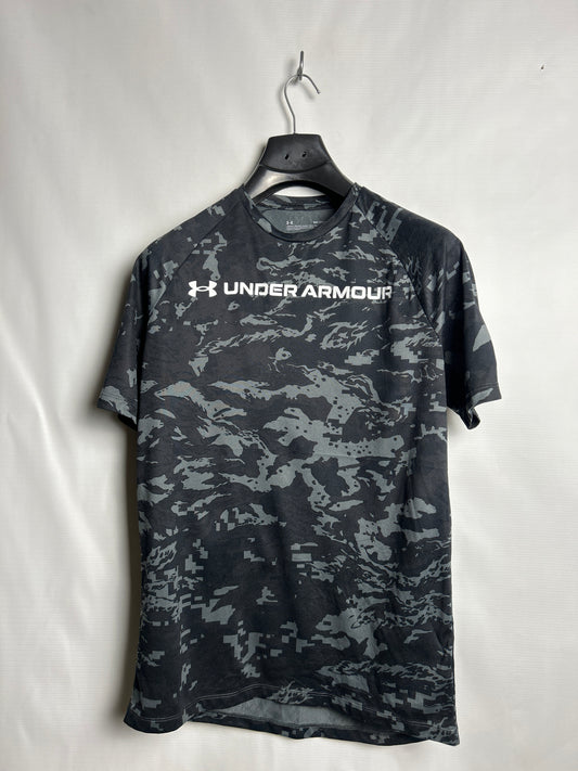 Under Armour Big Logo Heat Gear Round Neck - Small
