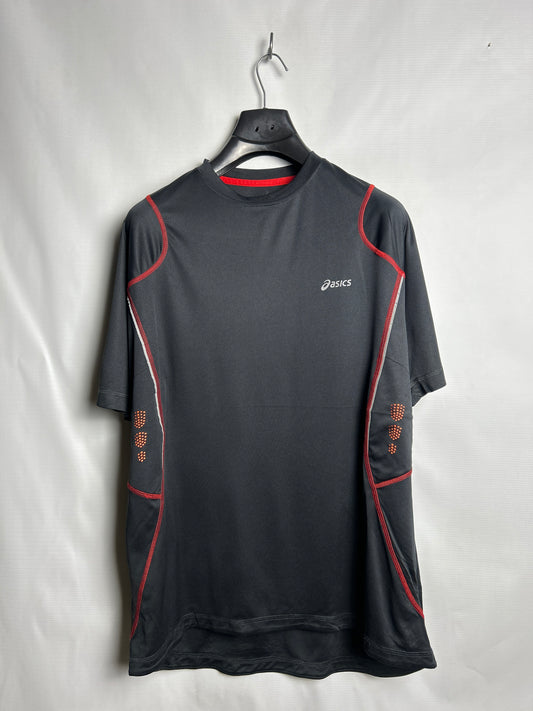 Asics Black Round Neck - Large