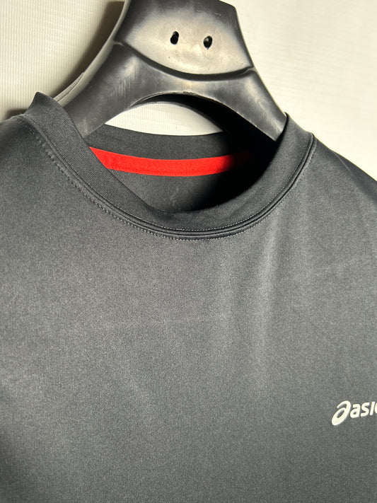 Asics Black Round Neck - Large