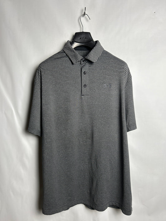 Under Armour Heat Gear Printed Black Polo - LG