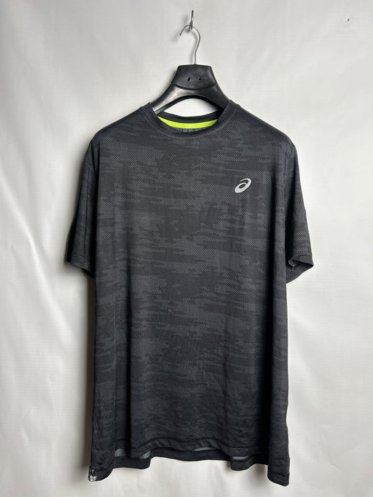 Asics Black Round Neck - XL