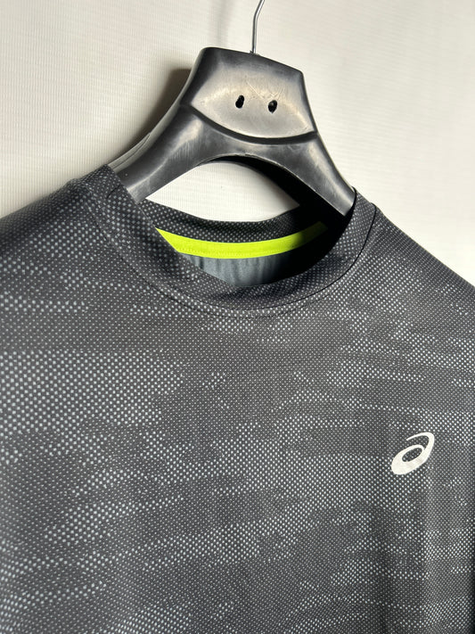Asics Black Round Neck - XL