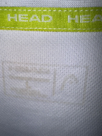 Pre Loved Head White/Green Round Neck - Medium