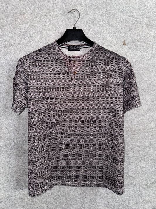 Pre Loved Traditional Ajrak Design Tee - Medium