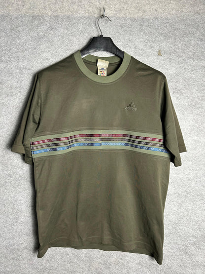 Adidas Green Round Neck - Large