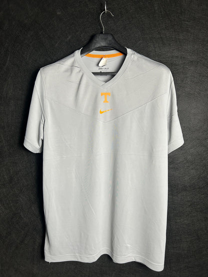 Nike Gray V Neck Tee - XL