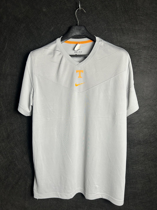 Nike Gray V Neck Tee - XL