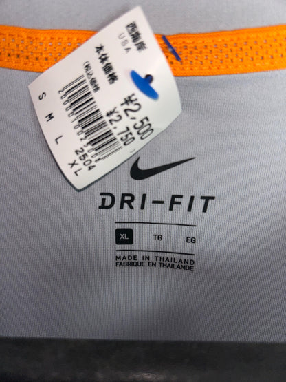 Nike Gray V Neck Tee - XL