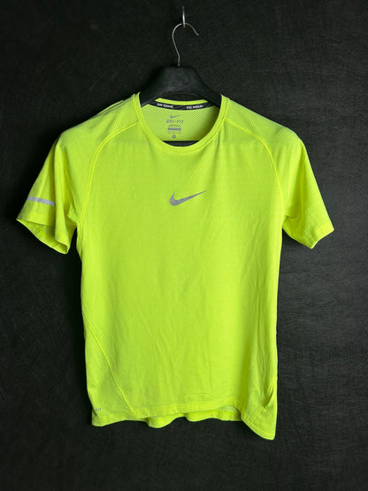 Nike Running Neon Green Tee - Medium