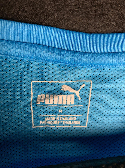 Puma Blue Round neck Tee - Medium