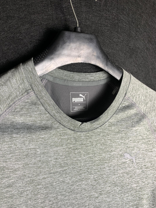 Puma Gray Round Neck - Medium