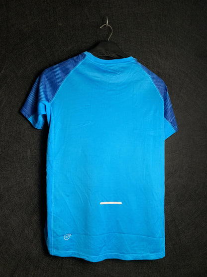 Puma Blue Round neck Tee - Medium