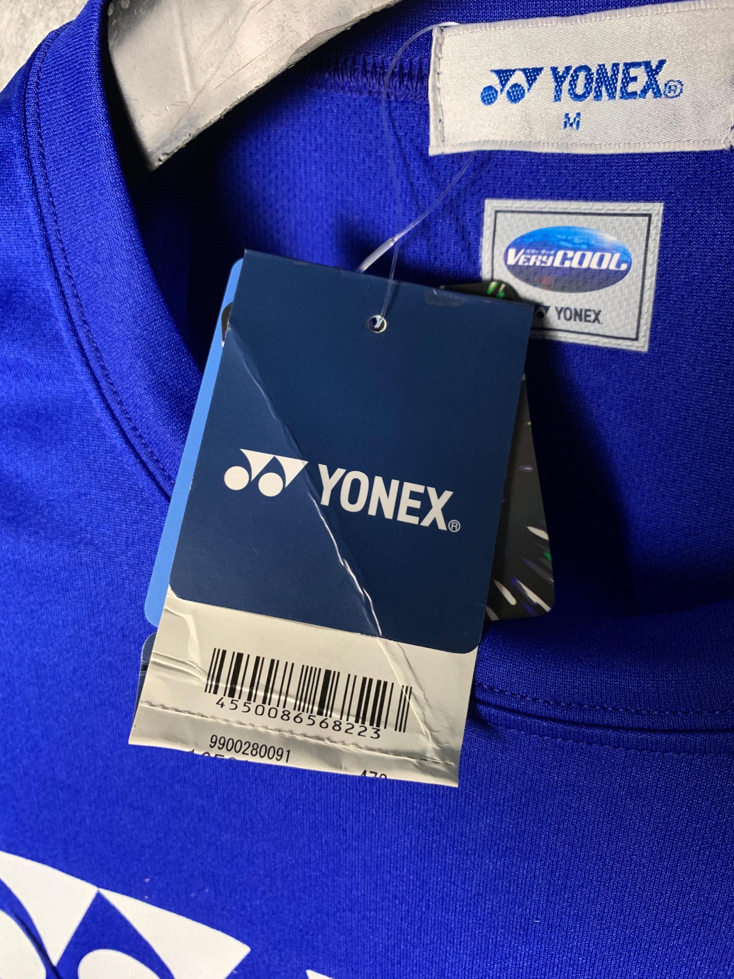 Yonex Blue Round Neck Tee - Medium