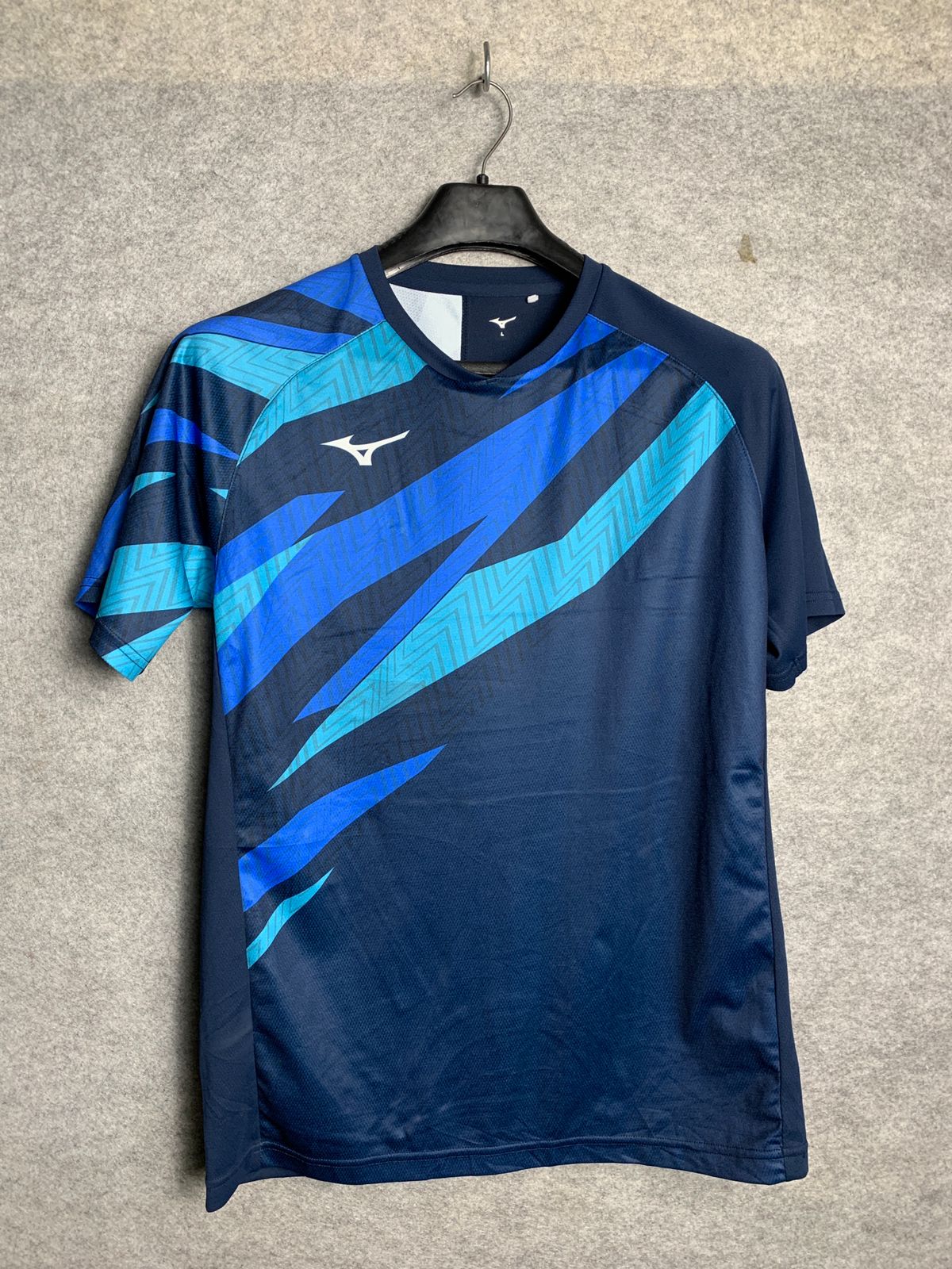 Mizuno Blue Round Tee- Large