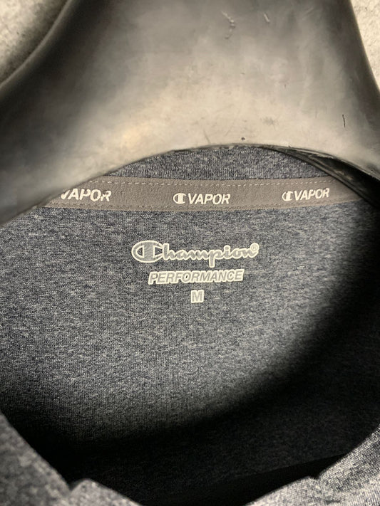 Champion Gray Textured Tee -  Medium