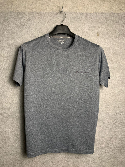 Champion Gray Textured Tee -  Medium