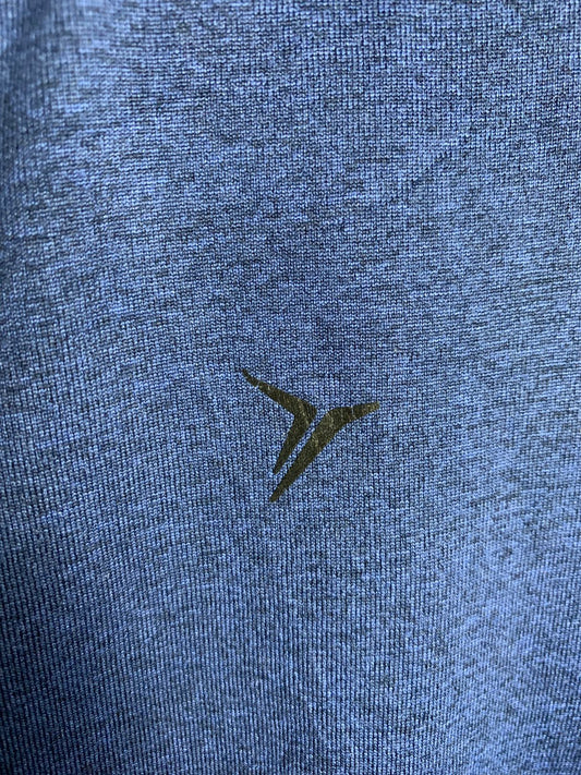 Old Navy Active Blue Textured Tee-  Medium