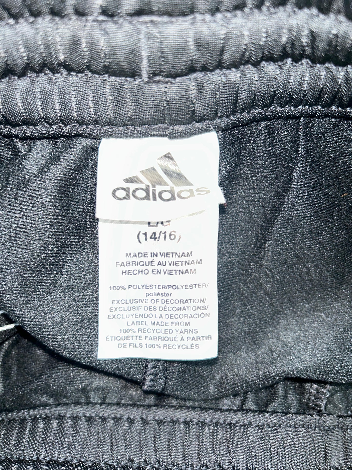Adidas Black Trouser - Small