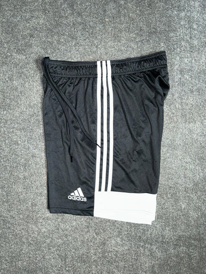 Adidas Black & White Short - Medium
