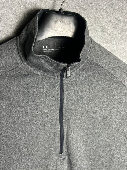 Under Armour Gray Half Zip - Large