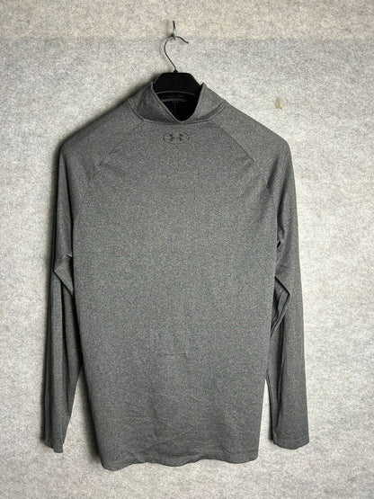 Under Armour Gray Half Zip - Large