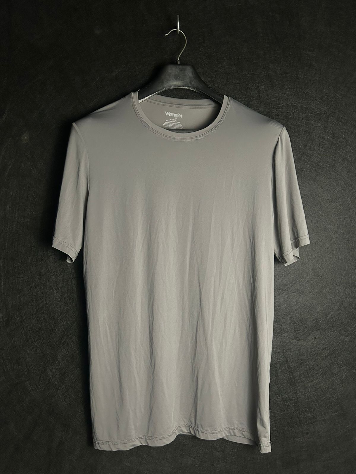 Wrangler Gray Round Tee - Medium