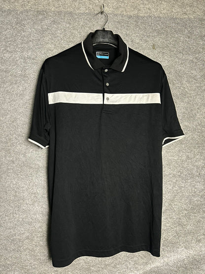 Pgatour Black Polo - XL