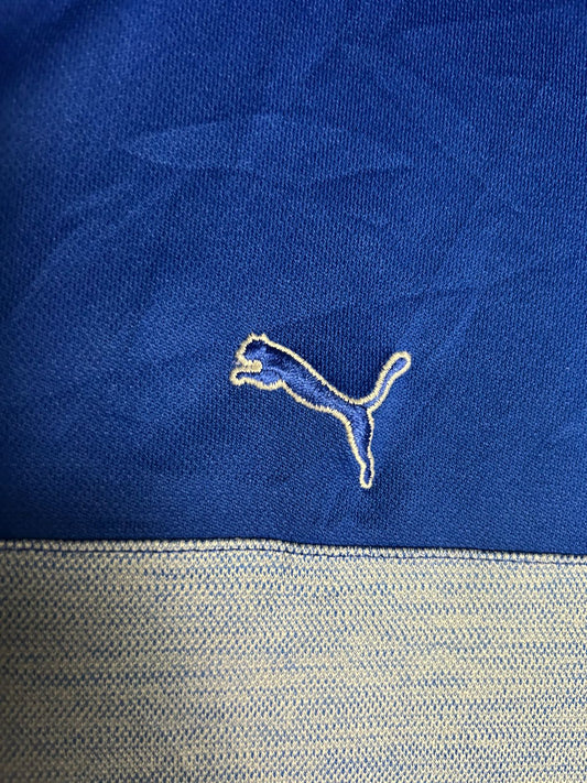 Puma Gray & Blue Polo - Small
