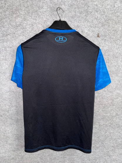 Under Armour Blue/Black Round Neck - Small
