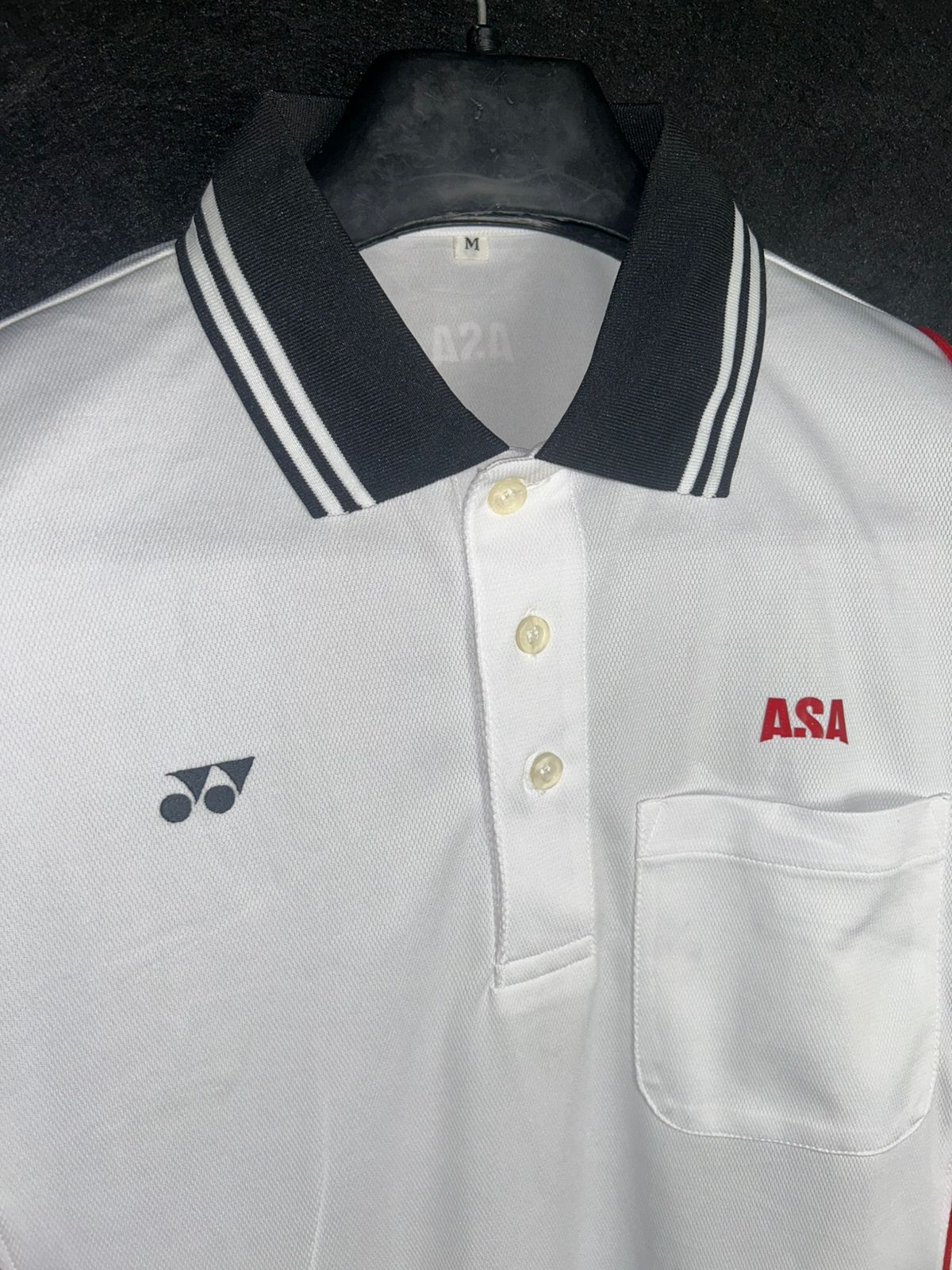 Yonex White Polo - Medium