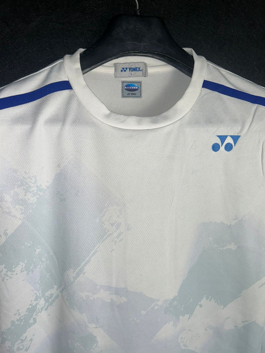 Yonex White Round Neck - Large
