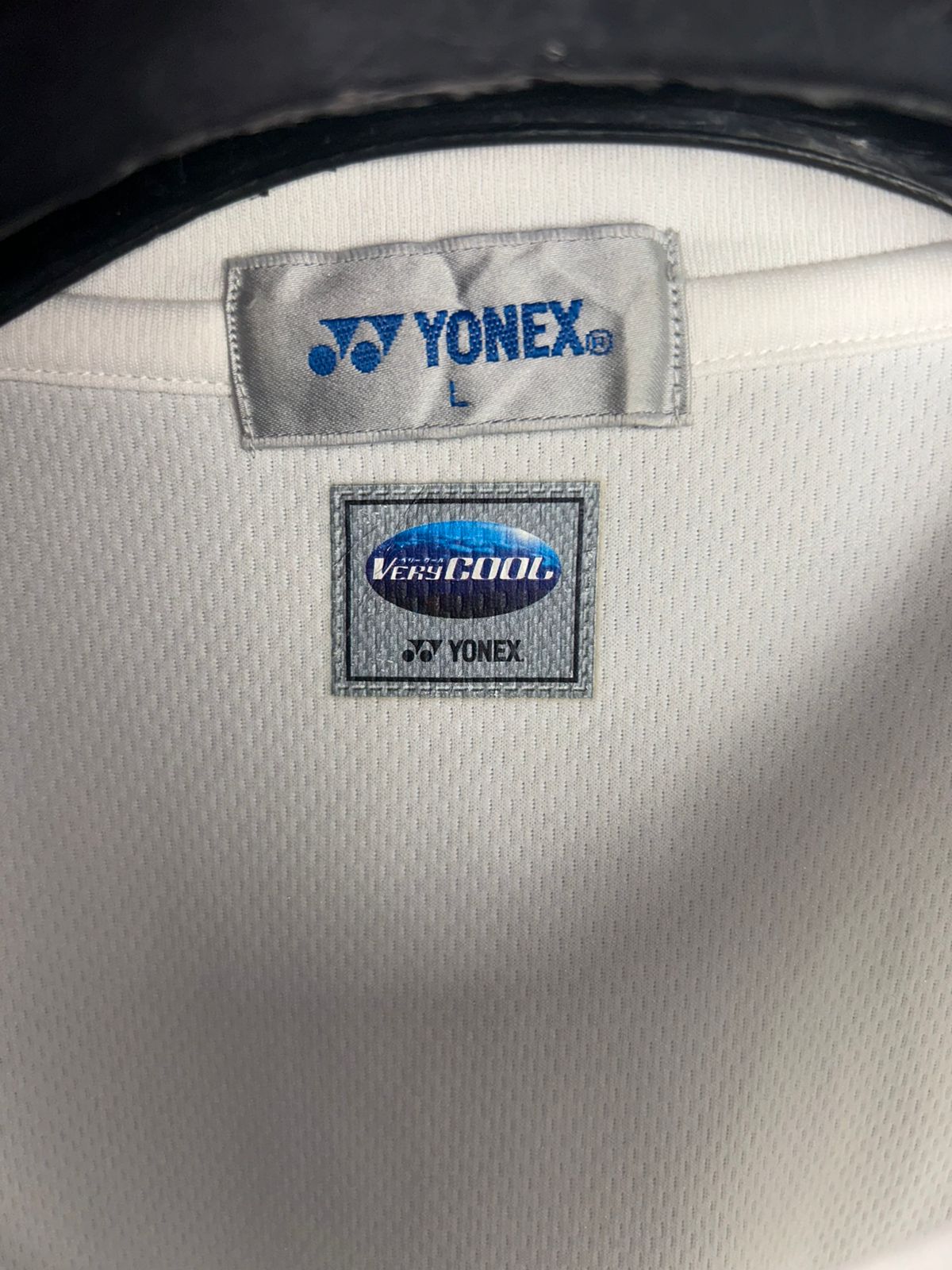 Yonex White Round Neck - Large