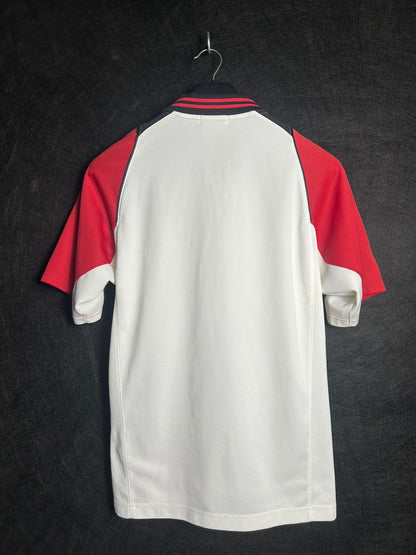 Yonex White & Red Polo - Large