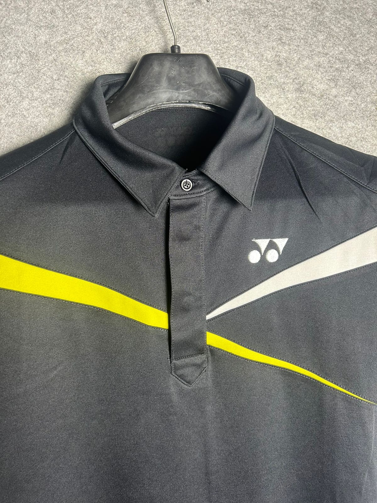 Yonex Black Polo - Medium