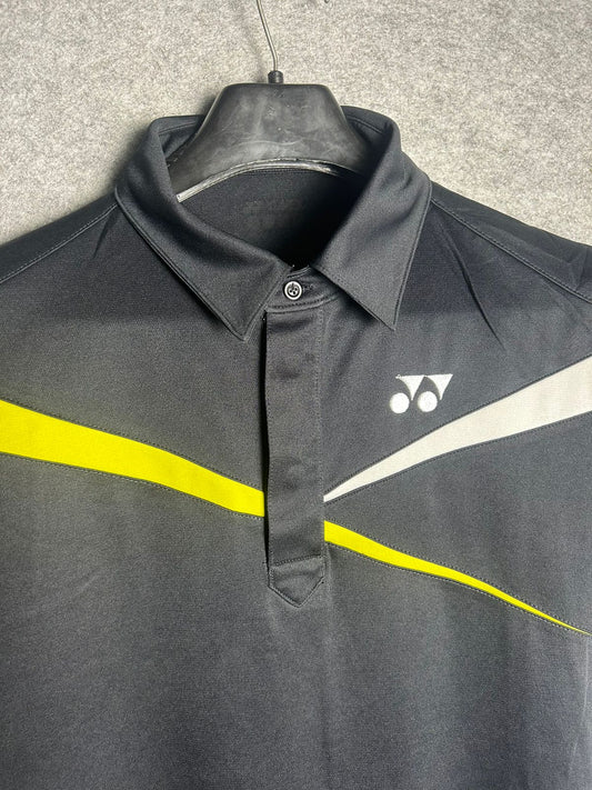 Yonex Black Polo - Medium