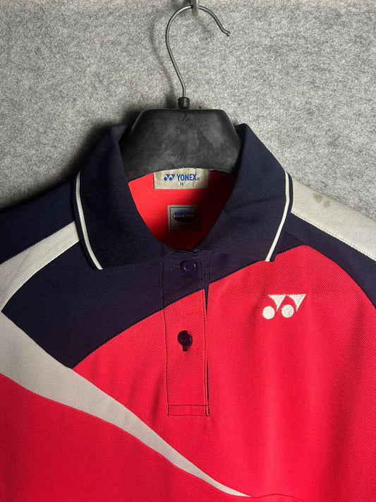 Yonex Red/ Purple Polo - Medium