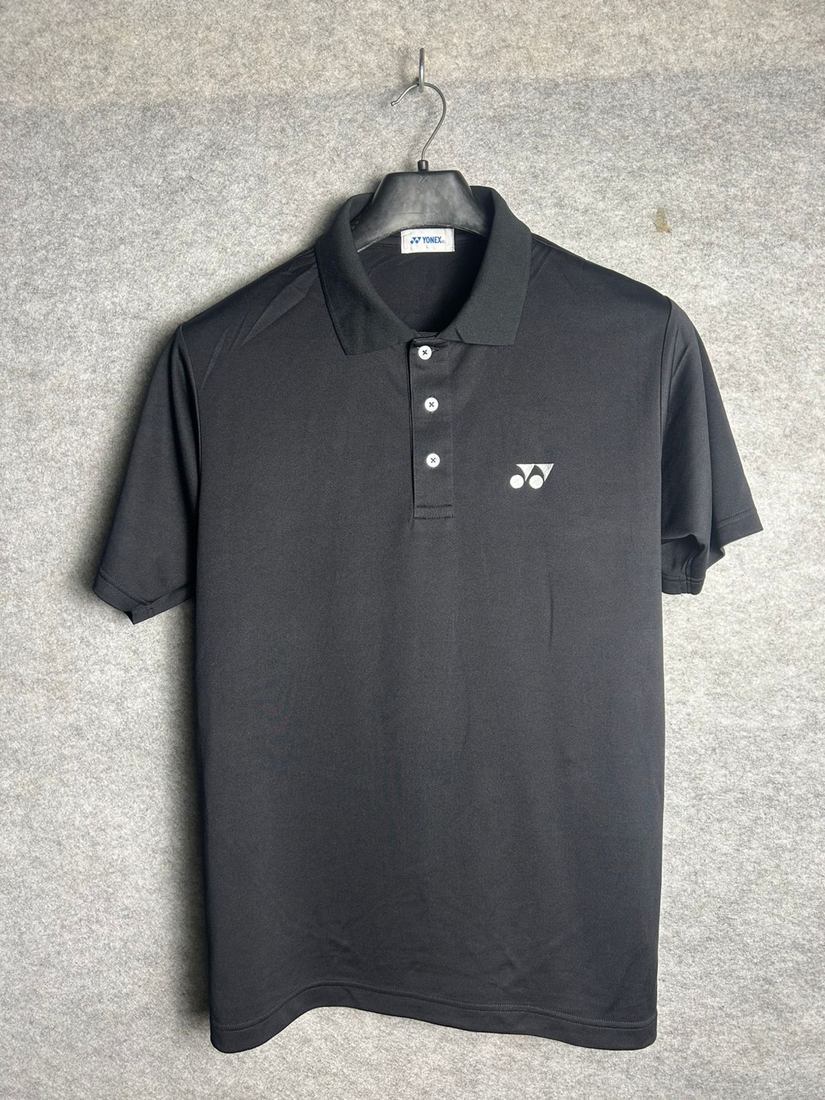 Yonex Black Polo - Large