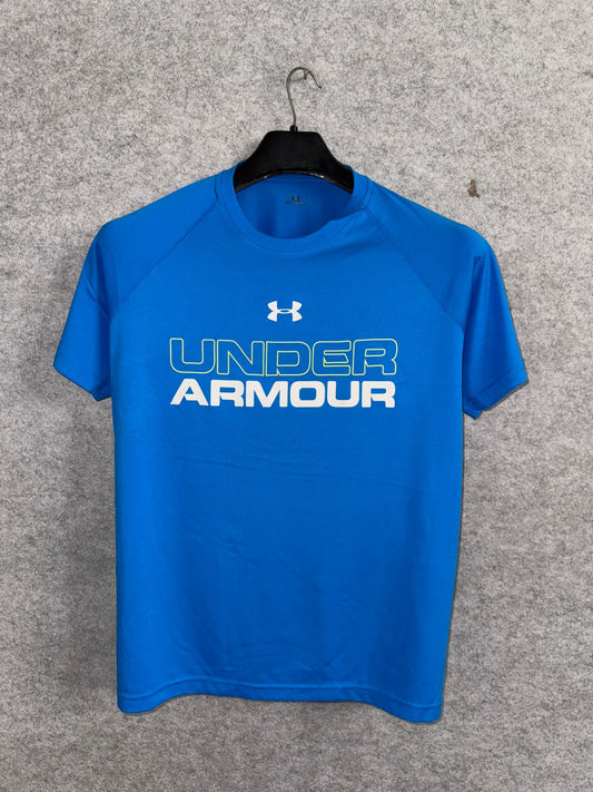 Under Amrour Blue Round Neck - Small