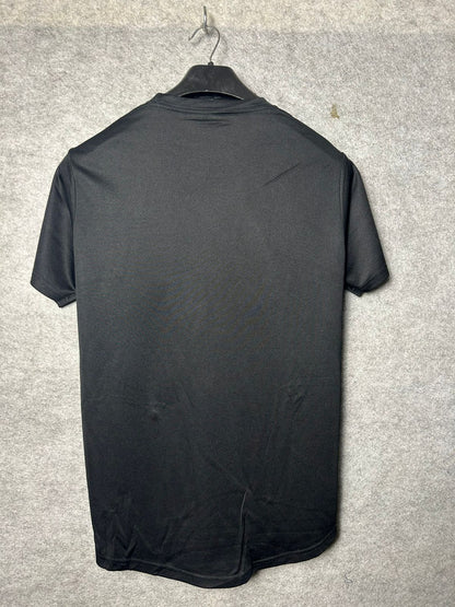 Adidas Plain Black Round Neck - Large