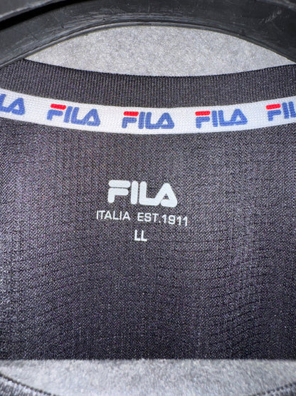 Fila Black Round Neck - Large