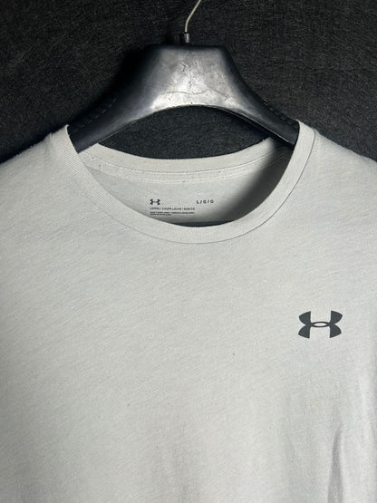 Under Armour Plain White Tee - Large