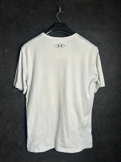 Under Armour Plain White Tee - Large