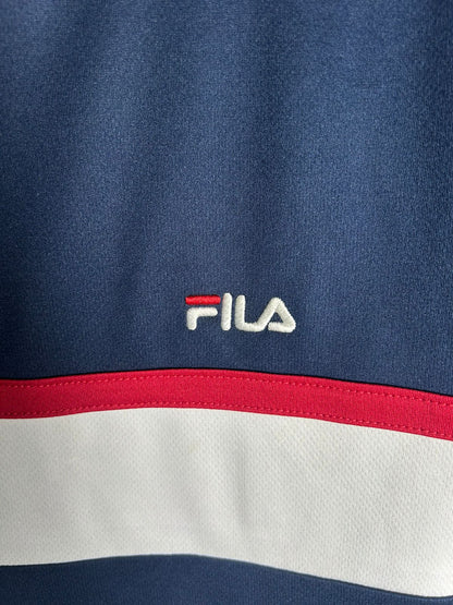 Fila Navy Blue Round Tee  - Large