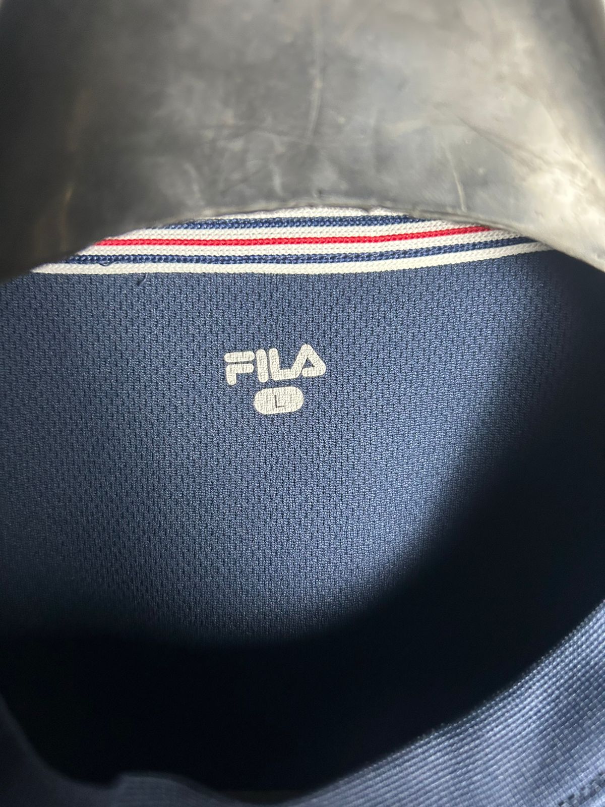 Fila Navy Blue Round Tee  - Large