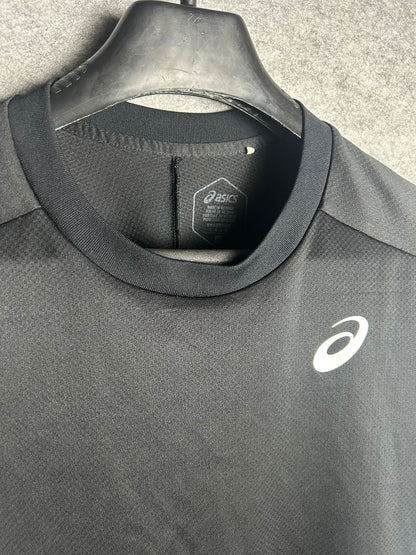 Asics Black & White R-Tee - Large