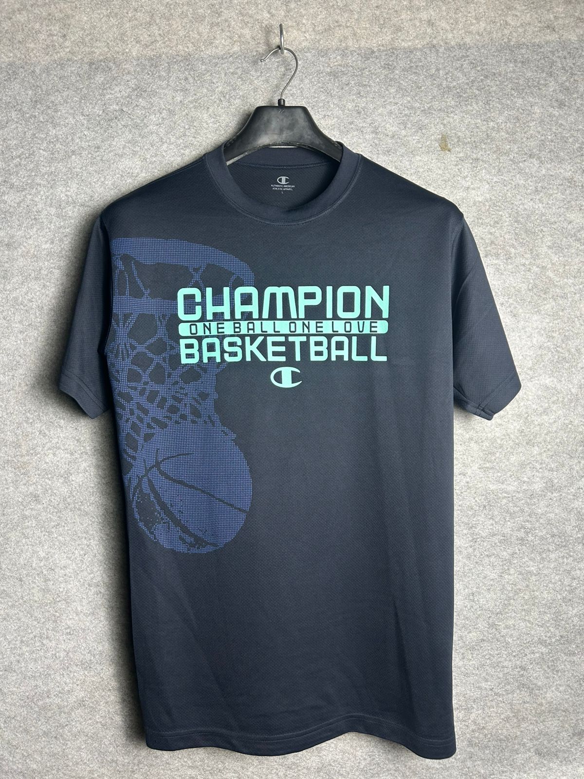 Champion One Ball One Love Logo Tee - Large