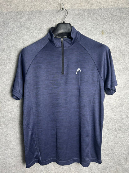 Head Blue Half Zip - Large