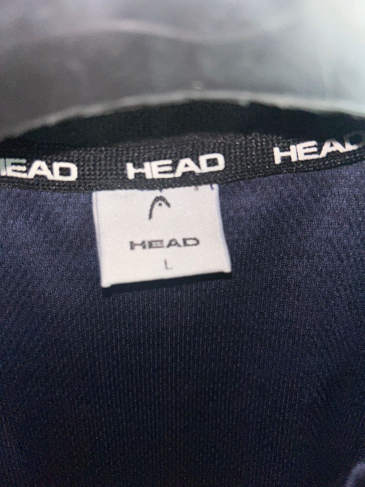 Head Blue Half Zip - Large