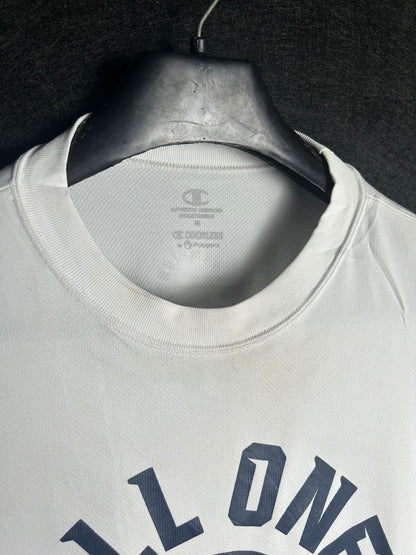 Champion White Round Tee -  Medium